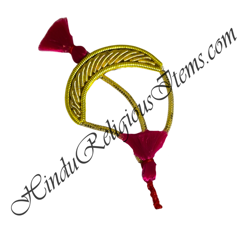 Premium Quality Golden Jhari Chand Katra With Resham