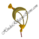 Premium Quality Golden Jhari Chand Katra With Resham