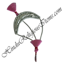 Premium Quality Silver Jhari Chand Katra With Resham