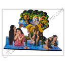 High-Quality MDF Vastra Haran Leela Cut Out