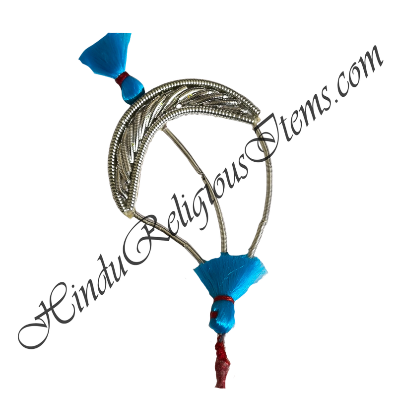 Premium Quality Silver Jhari Chand Katra With Resham