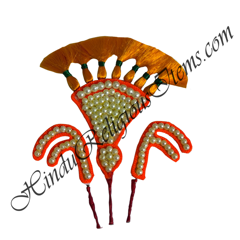 Premium Quality Jardoshi Tipara & Katra With Moti & Resham Work