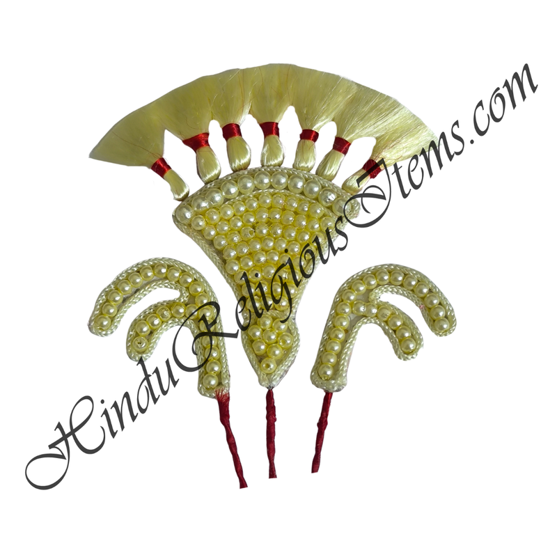 Premium Quality Jardoshi Tipara & Katra With Moti & Resham Work