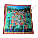 Satin Silk Super Fine Jungle Print Fabric/kapad [SSJ]