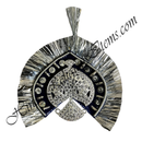 Premium Quality AD Kirit Mukut With Jardoshi