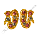 Premium Quality Peacock Shape Nang Diamond Kundal