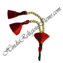 Premium Quality Resham & Moti Kalgi With Two Fumta