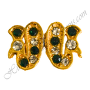 Premium Quality Peacock Shape Nang Diamond Kundal