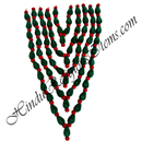 Colour Resham Kali Mala