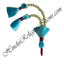 Premium Quality Resham & Moti Kalgi With Two Fumta