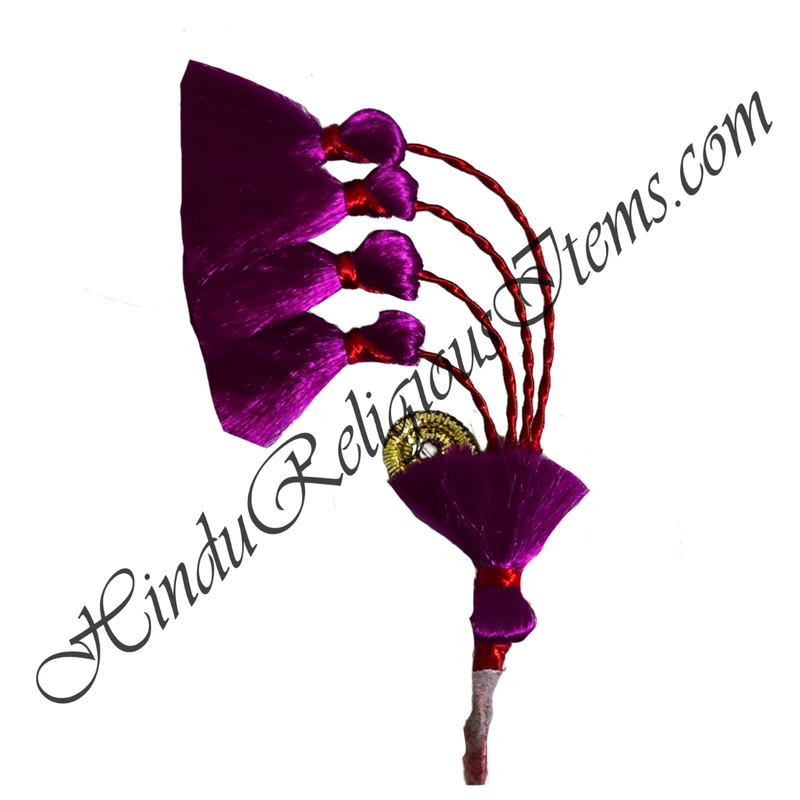 Premium Quality Resham Kalgi With Four Fumta