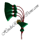 Premium Quality Resham Kalgi With Four Fumta