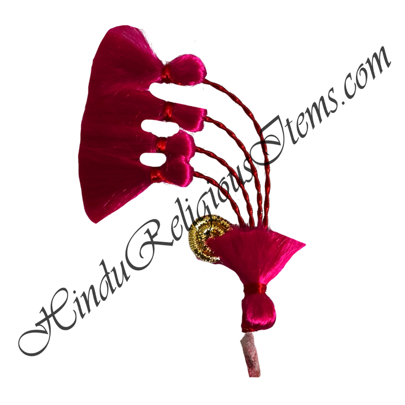 Premium Quality Resham Kalgi With Four Fumta