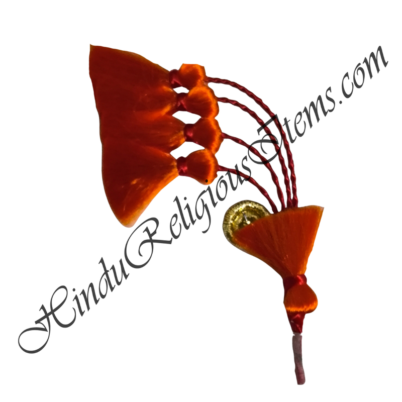 Premium Quality Resham Kalgi With Four Fumta