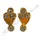 Premium Quality Various Shape Kundal With Nang Diamond