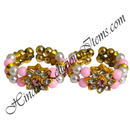 Colour & White Moti Kada With Nang