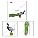 Peacock (Mor) Animal Fiber Swarup / Khilona (Copy)