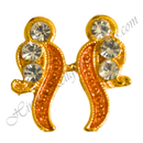 Premium Quality Various Shape Kundal With Nang Diamond
