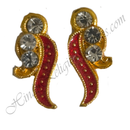Premium Quality Various Shape Kundal With Nang Diamond
