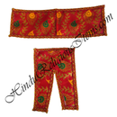 Lalan Brocade Chira Vastra With Vel Sequence Design & Decorative Lace