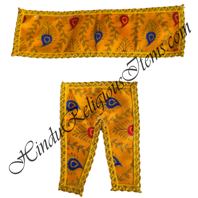 Lalan Brocade Chira Vastra With Vel Sequence Design & Decorative Lace