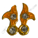 Premium Quality Various Shape Kundal With Nang Diamond