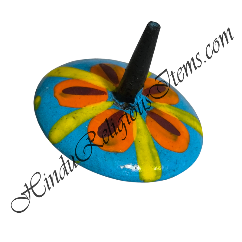 Wooden Colorful Chakardi (Toy)