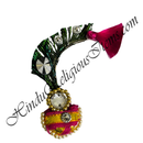 Paag With Morpankh Kalgi & Moti Decoration