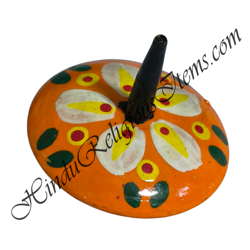 Wooden Colorful Chakardi (Toy)