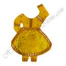 Chitraji Chakdar Basma Chappa Vastra With Golden Lace