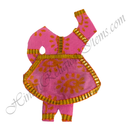 Chitraji Chakdar Basma Chappa Vastra With Golden Lace