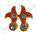 Premium Quality Various Shape Kundal With Nang Diamond