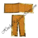 Lalan Cotton Vasanti / Chatna Chira Vastra With Golden lace