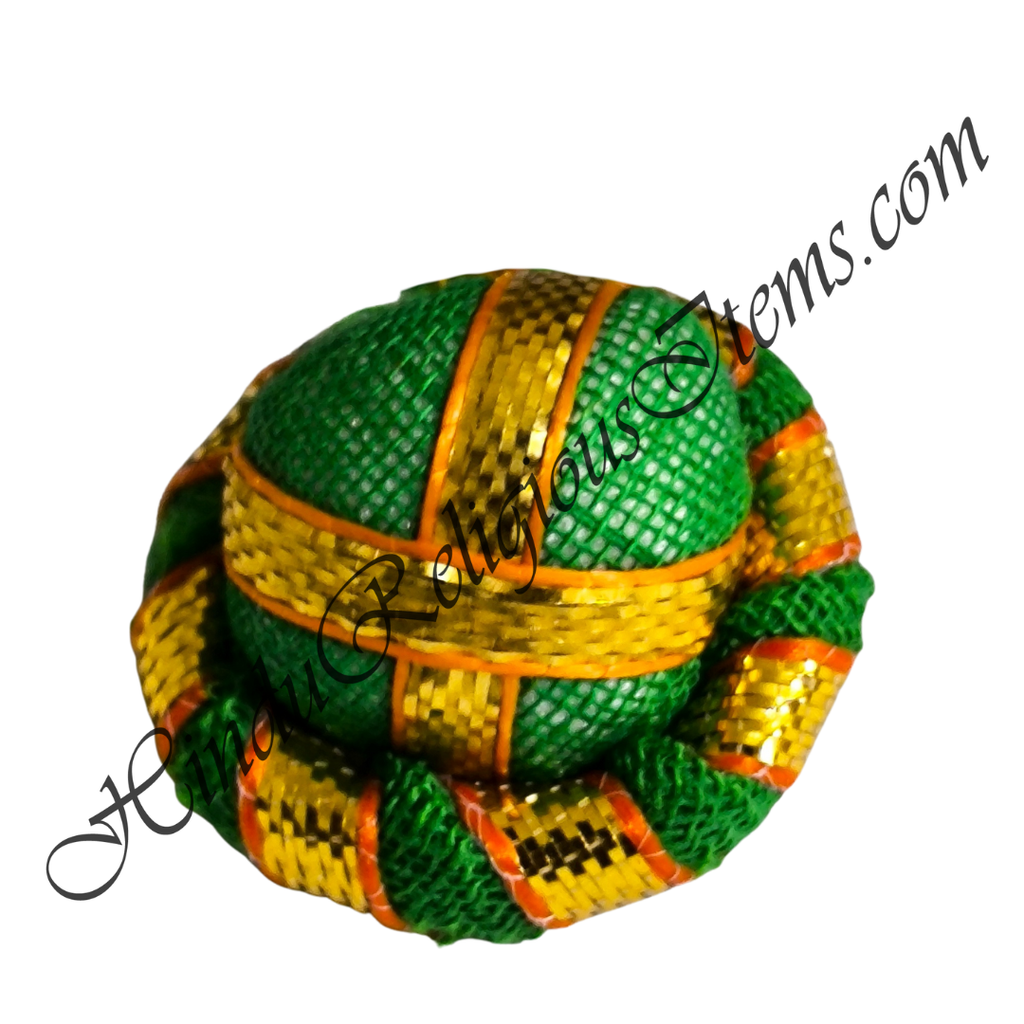 Goti Cotton Goti Paag With Golden Lace