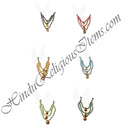 High Quality Three Layer Moti Mala With Meenakari Padak (M-70)