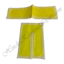 Lalan Cotton Coloured Chira Vastra with Net Lace (VCCC-70)
