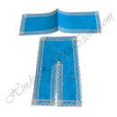 Lalan Cotton Coloured Chira Vastra with Net Lace (VCCC-70)