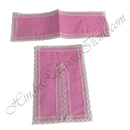 Lalan Cotton Coloured Chira Vastra with Net Lace (VCCC-70)