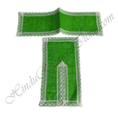 Lalan Cotton Coloured Chira Vastra with Net Lace (VCCC-70)