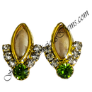 Premium Quality Various Designs Kundal With Nang(Diamond)