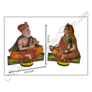 High Quality MDF Nand Yashoda Cut Out (Set of 2)