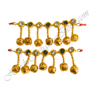 Premium Quality Nang(Diamond) Lalan Payal With Golden Moti Latkan