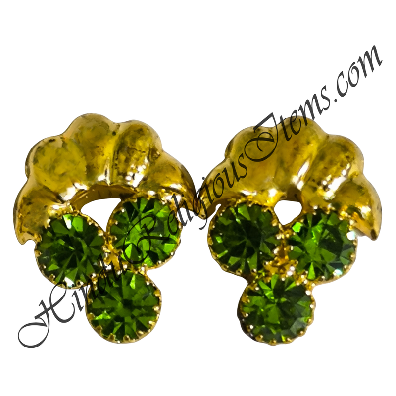 Premium Quality Various Designs Kundal With Nang(Diamond)