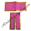 Lalan Cotton Vasanti / Chatna Chira Vastra With Golden lace