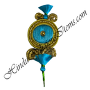 Resham Tipara & Kalgi With Golden Jhari