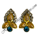 Premium Quality Various Designs Kundal With Nang(Diamond)