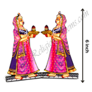 High-Quality Printed MDF Cut Outs With Stand Set of 2