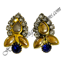 Premium Quality Various Designs Kundal With Nang(Diamond)