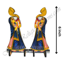 High Quality Wood MDF Double Side Printed Cut Outs Set of 2