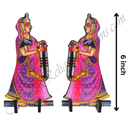 High Quality Wood MDF Double Side Printed Cut Outs Set of 2